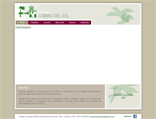 Tablet Screenshot of caminodelsol.cl